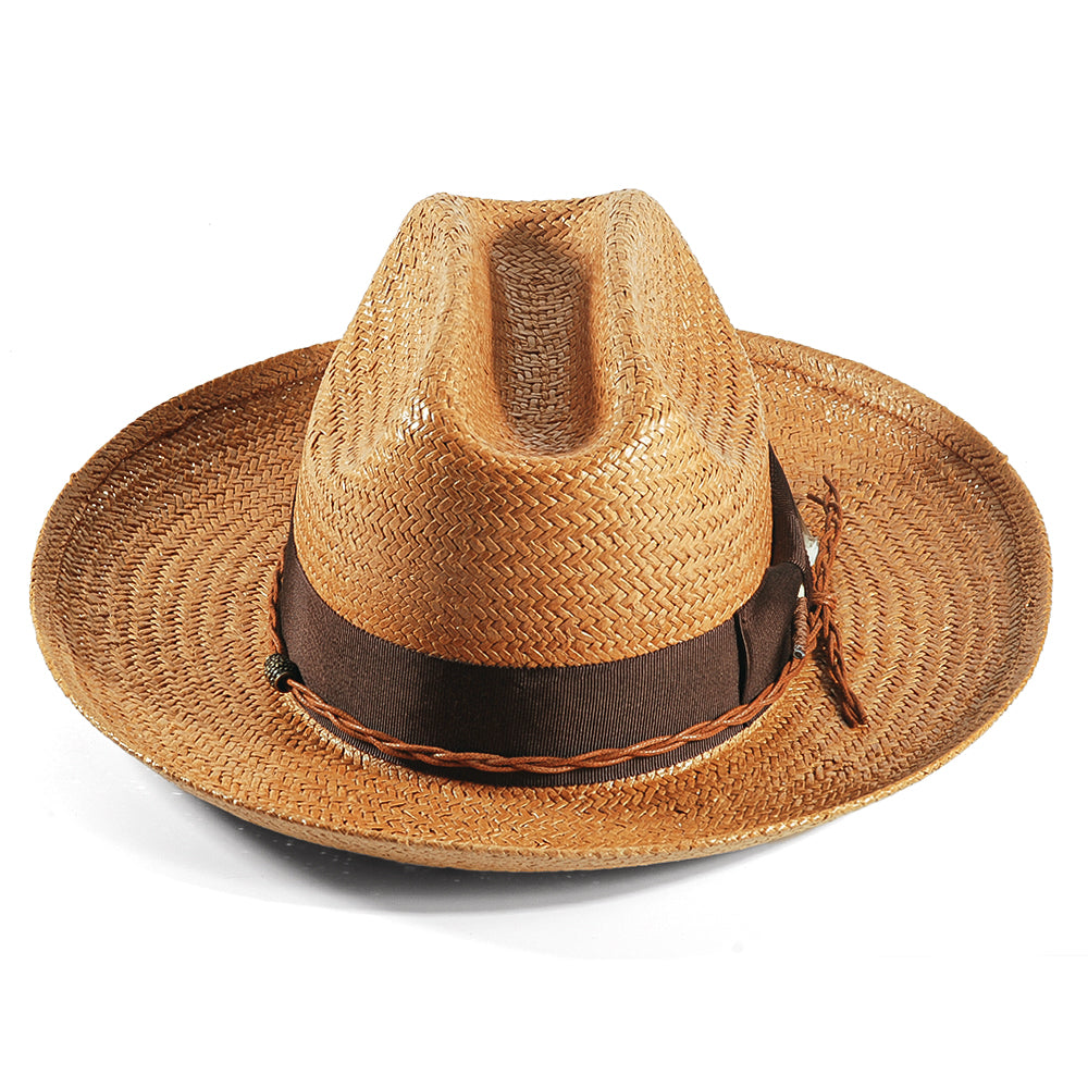 Miller Ranch Fedora Hat - Patriotic Straw(Includes All The Accessories)