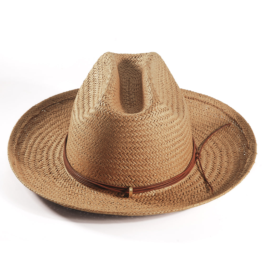 Miller Ranch Fedora Hat - Patriotic Straw