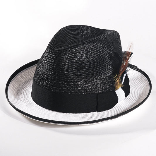 Straw Fedora Hat