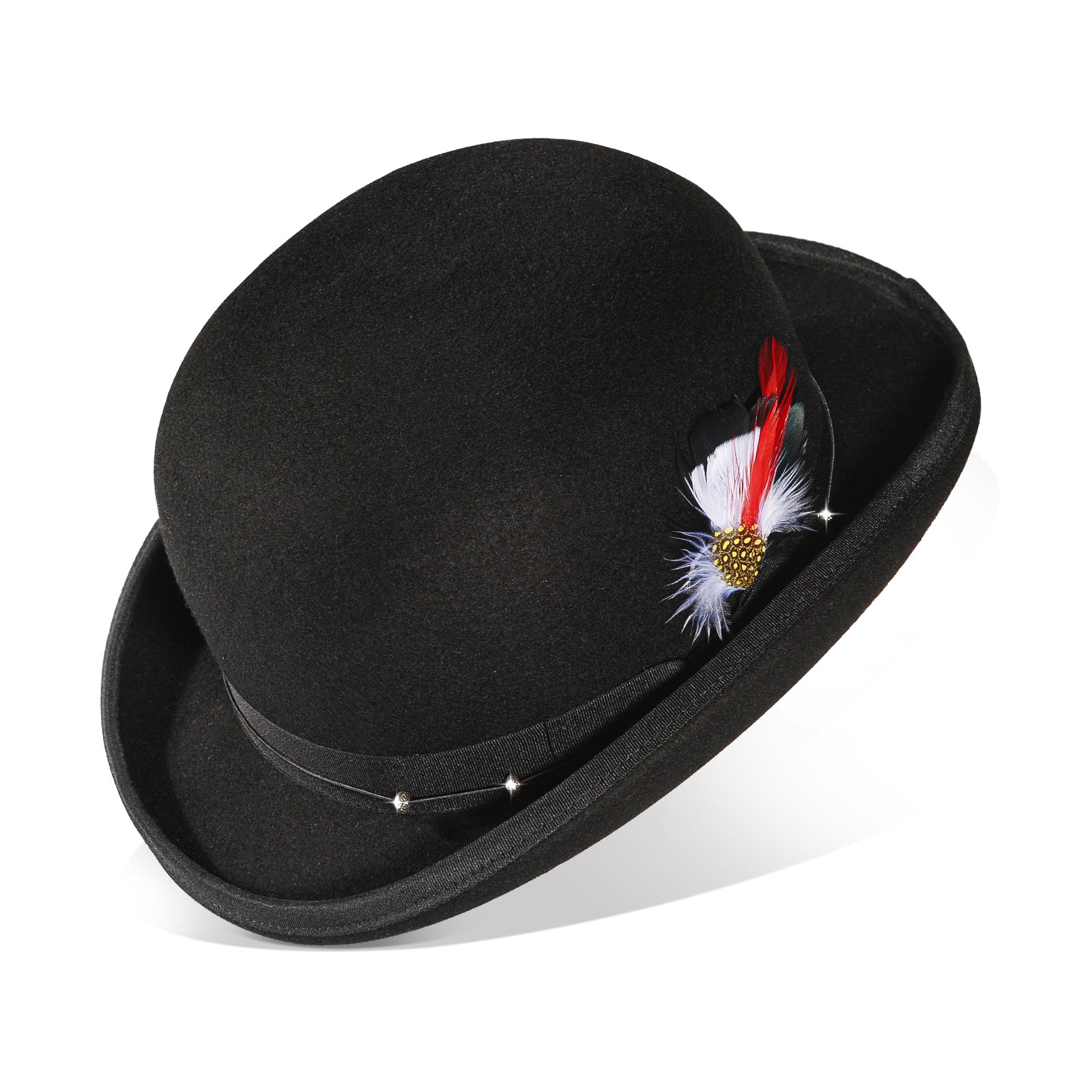 Bowler Hat-White (Includes All The Accessories) – Otraland