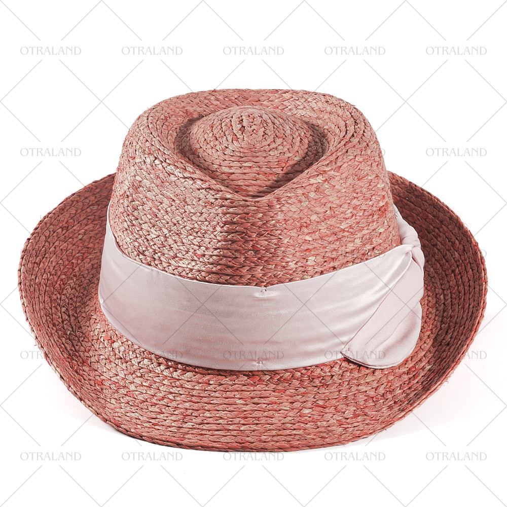 Straw Hat-Pink