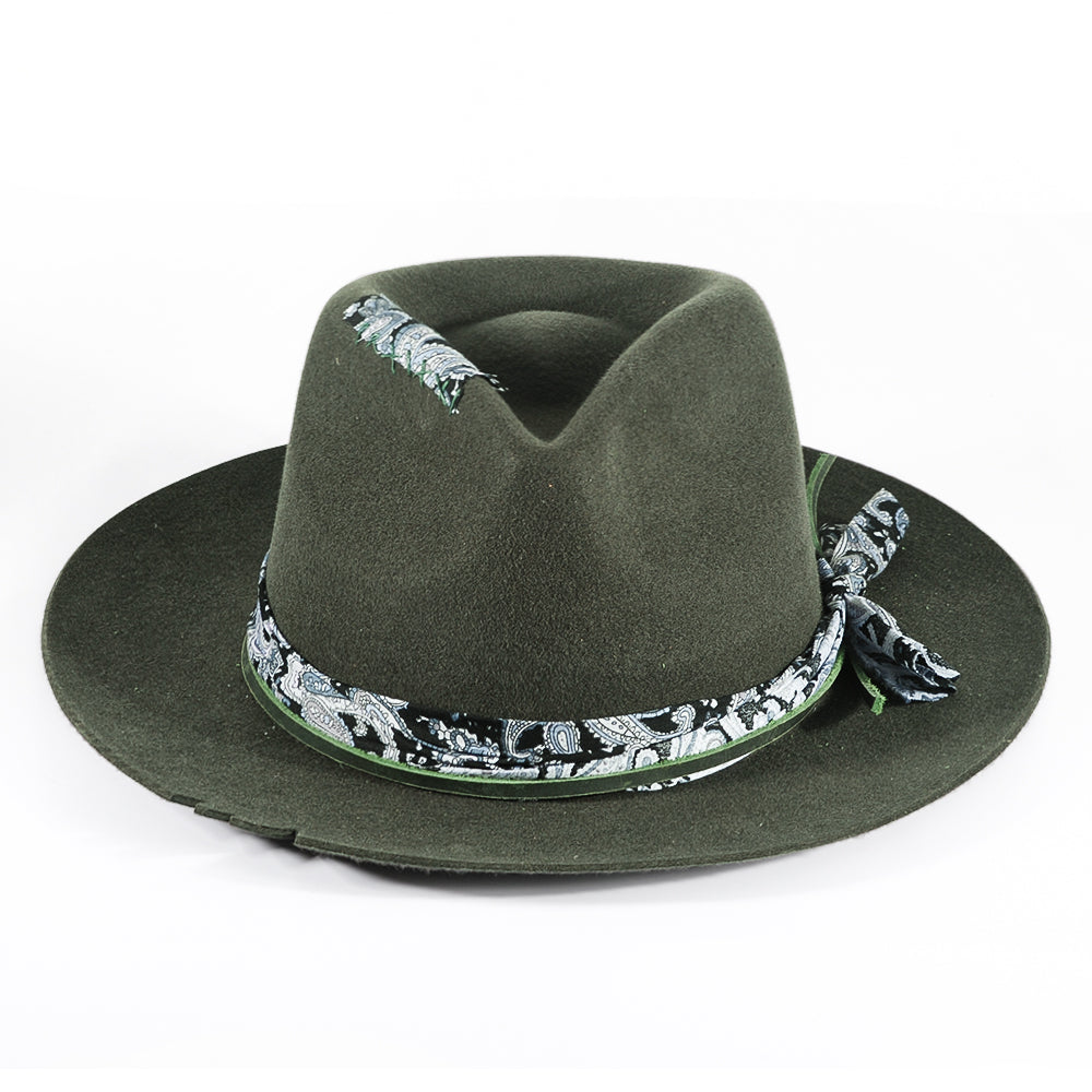 Vintage Fedora Felt(Includes All The Accessories)