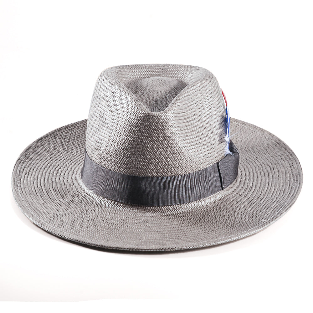 Fedora Feather Straw Hat