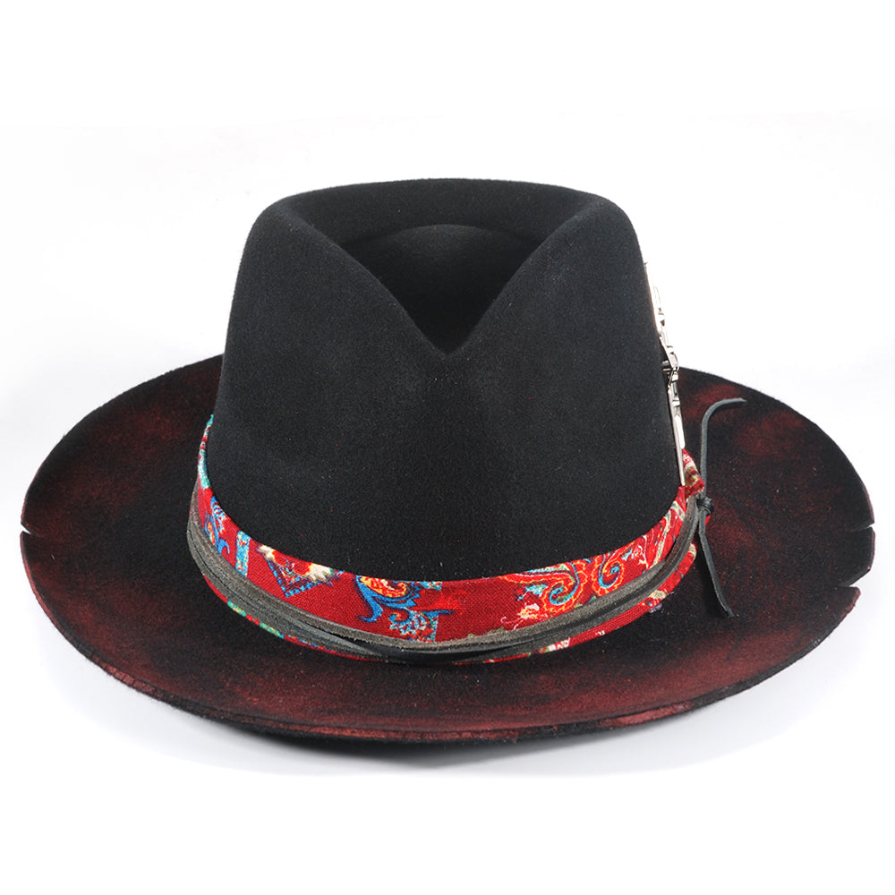 Vintage Fedora Felt(Includes All The Accessories)