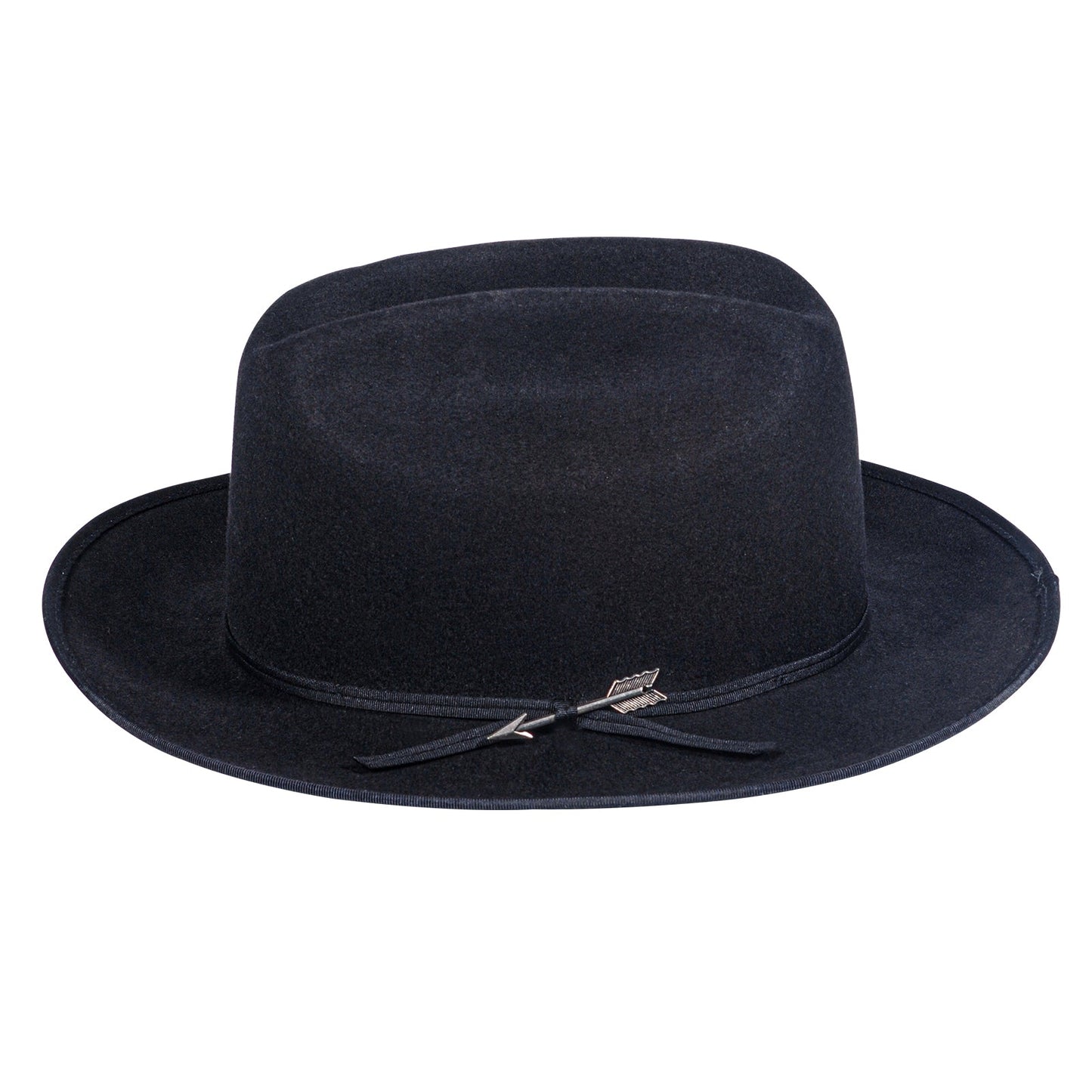 Open Road Felt Hat-Black