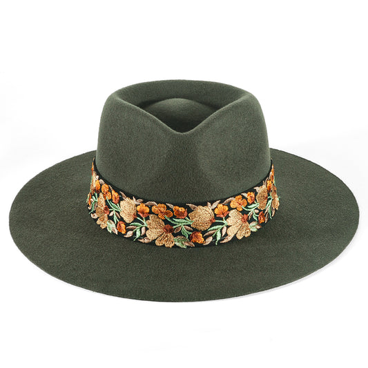 Vintage Fedora Felt(Includes All The Accessories)