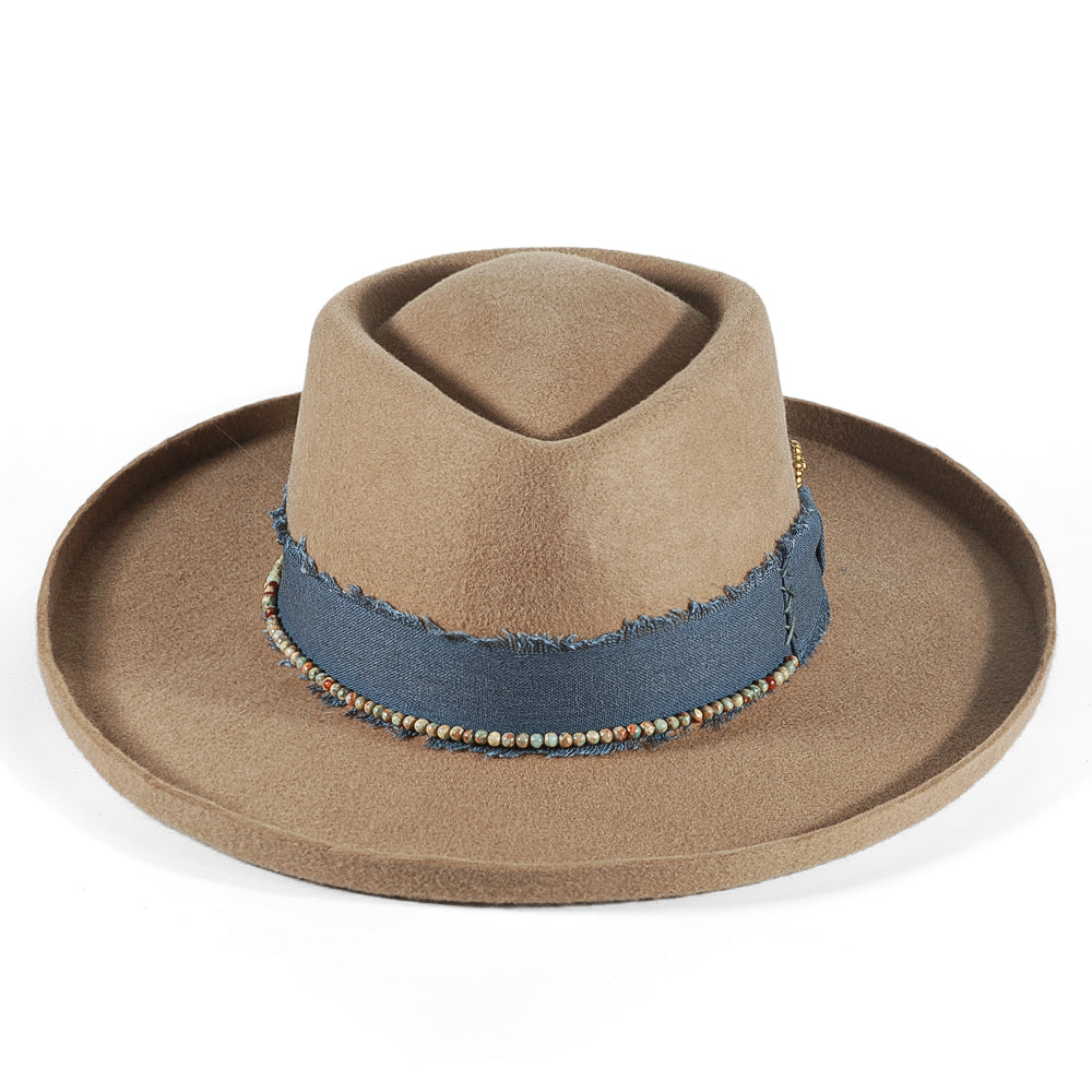 Vintage Fedora Felt(Includes All The Accessories)