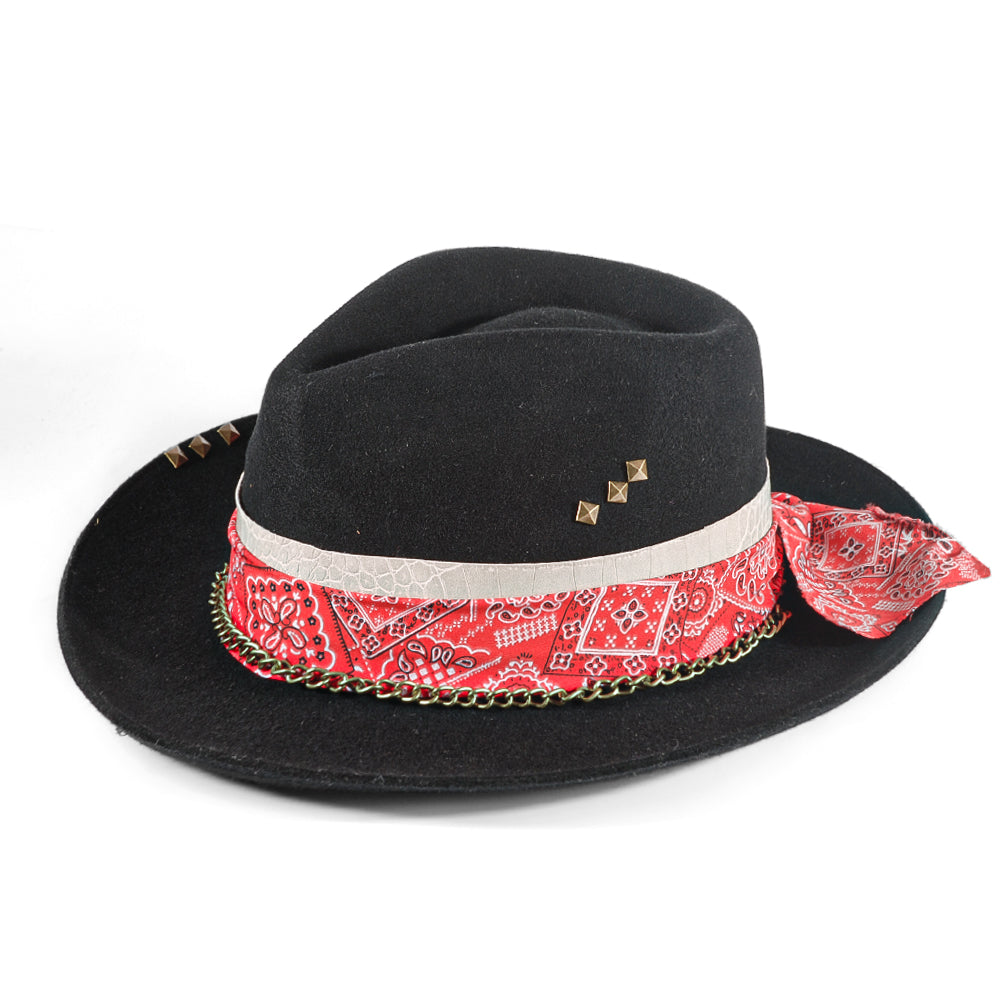 Vintage Fedora Felt(Includes All The Accessories)