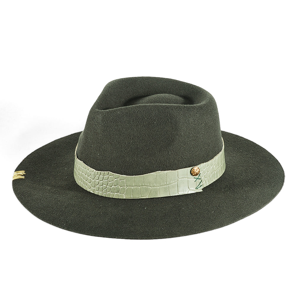 Vintage Fedora Felt(Includes All The Accessories)