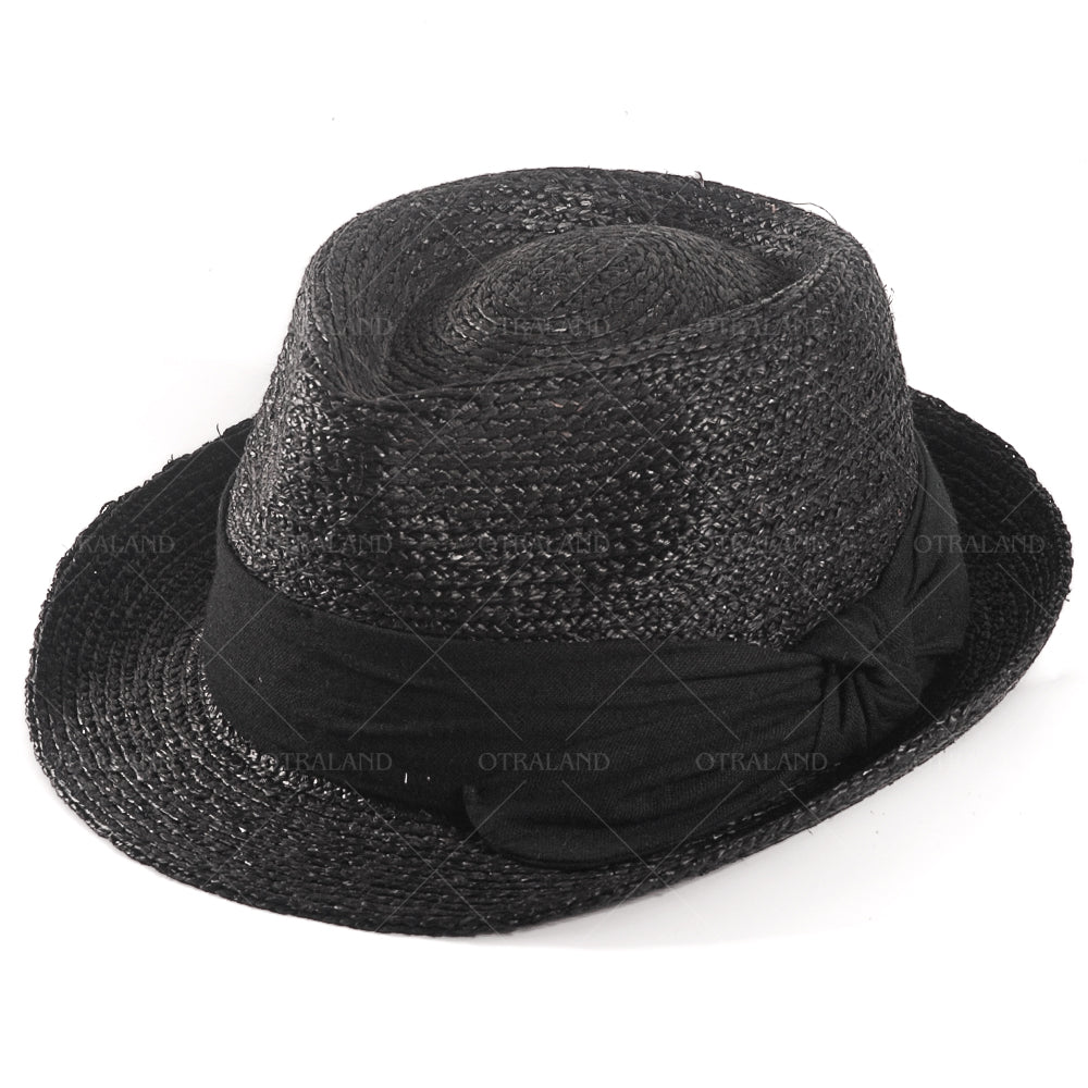 Straw Hat-Black