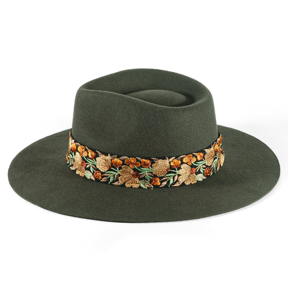 Vintage Fedora Felt(Includes All The Accessories)