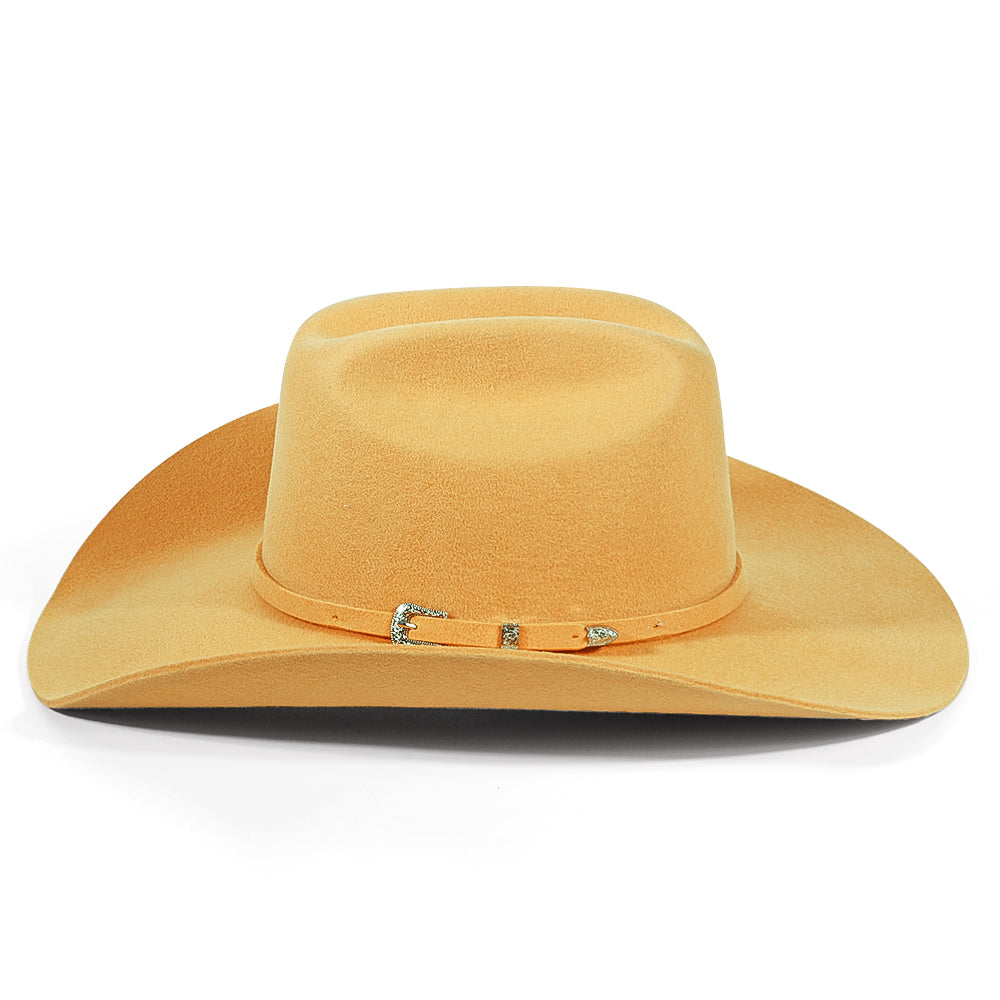 Cowboy Felt Hat-Yellow