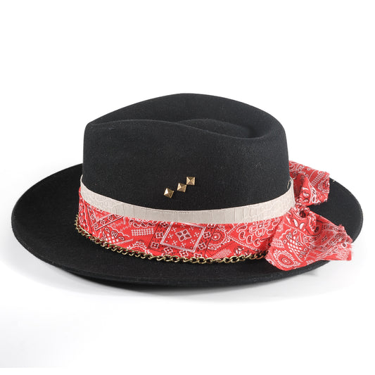 Vintage Fedora Felt(Includes All The Accessories)