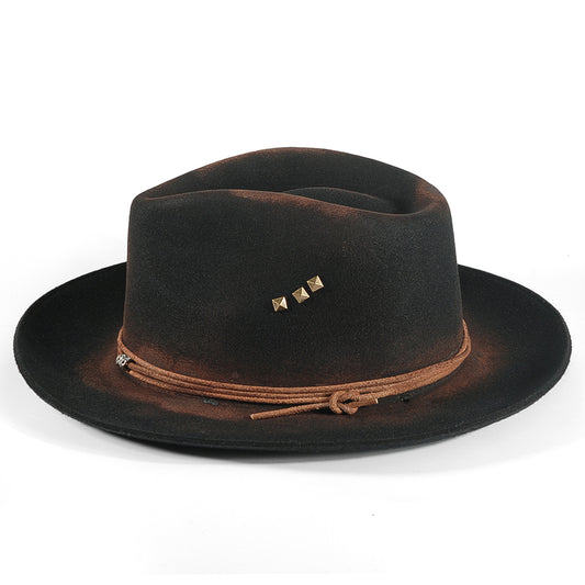 Vintage Fedora Felt(Includes All The Accessories)