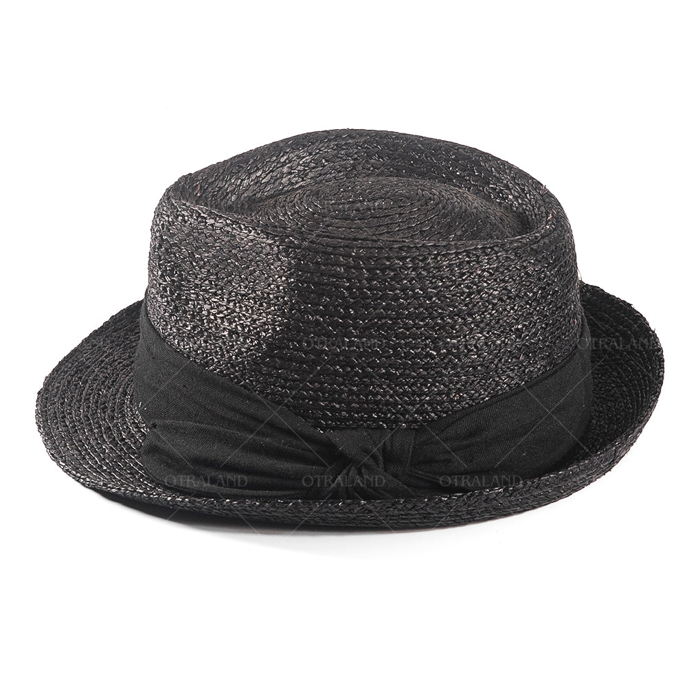 Straw Hat-Black