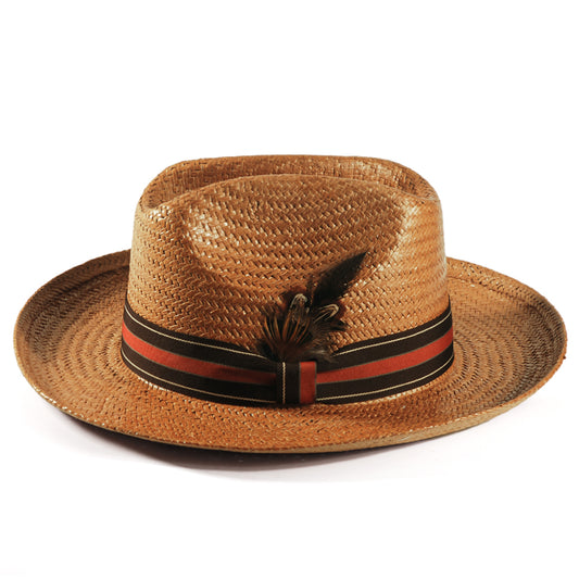 Miller Ranch Fedora Hat - Patriotic Straw(Includes All The Accessories)