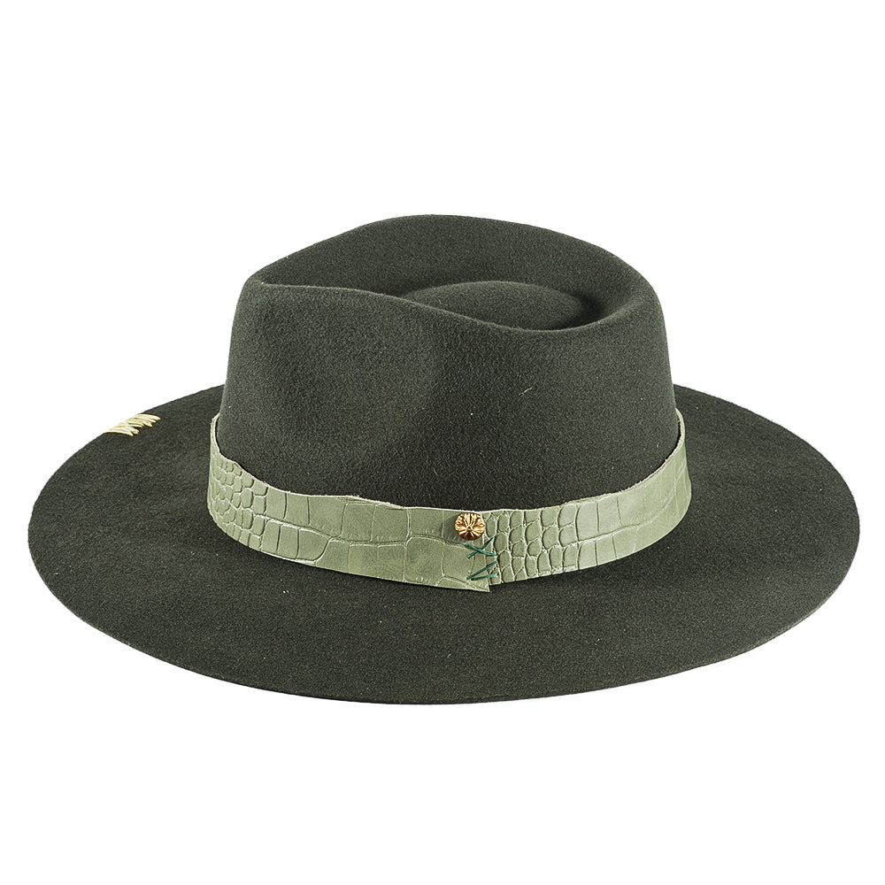 Vintage Fedora Felt(Includes All The Accessories)