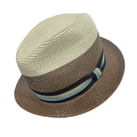 Stetson Roark For Belfry Straw Hat-Tan