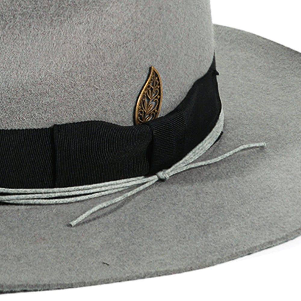 Fedora Felt Hat-Gray