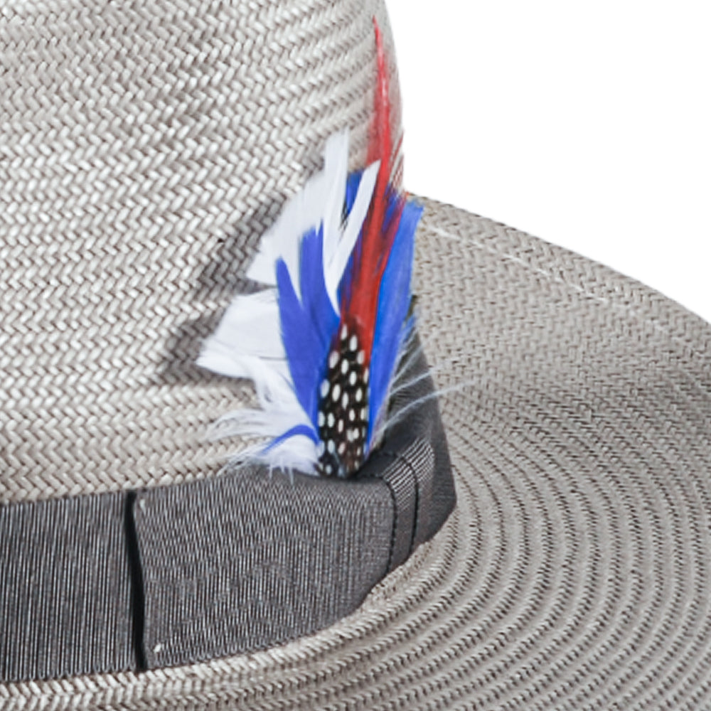 Fedora Feather Straw Hat