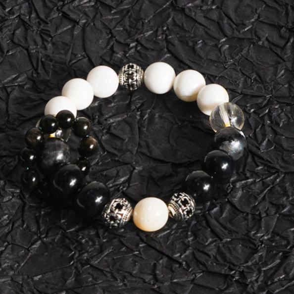 Black and White Bracelet