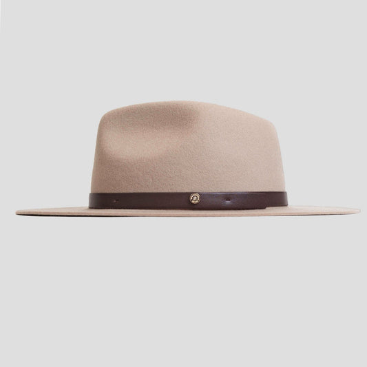 Geoffery Fedora Hat – Camel