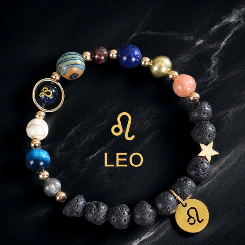 Volcanic Stone Constellation Bracelet