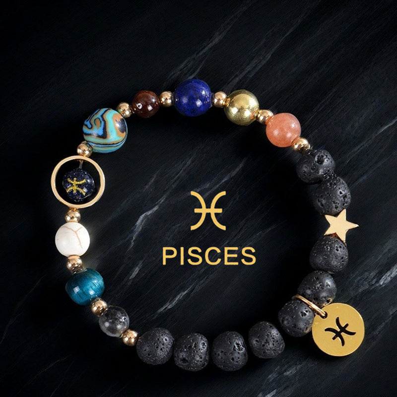 Volcanic Stone Constellation Bracelet