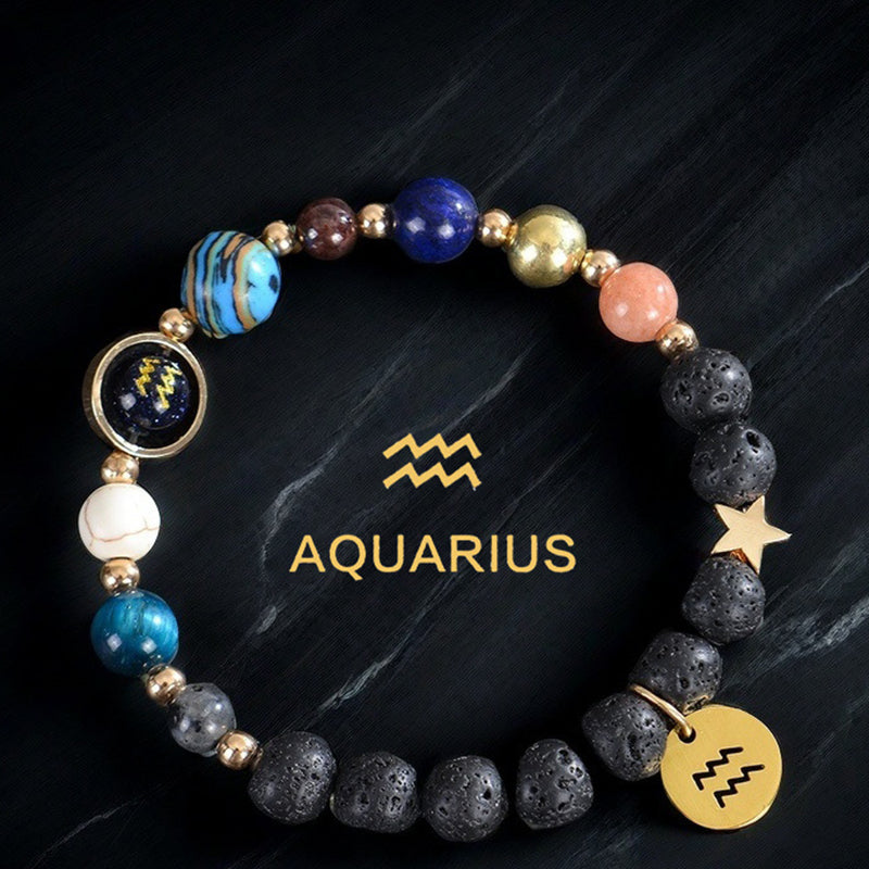 Volcanic Stone Constellation Bracelet