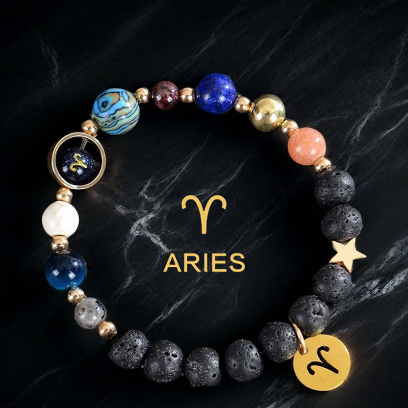 Volcanic Stone Constellation Bracelet