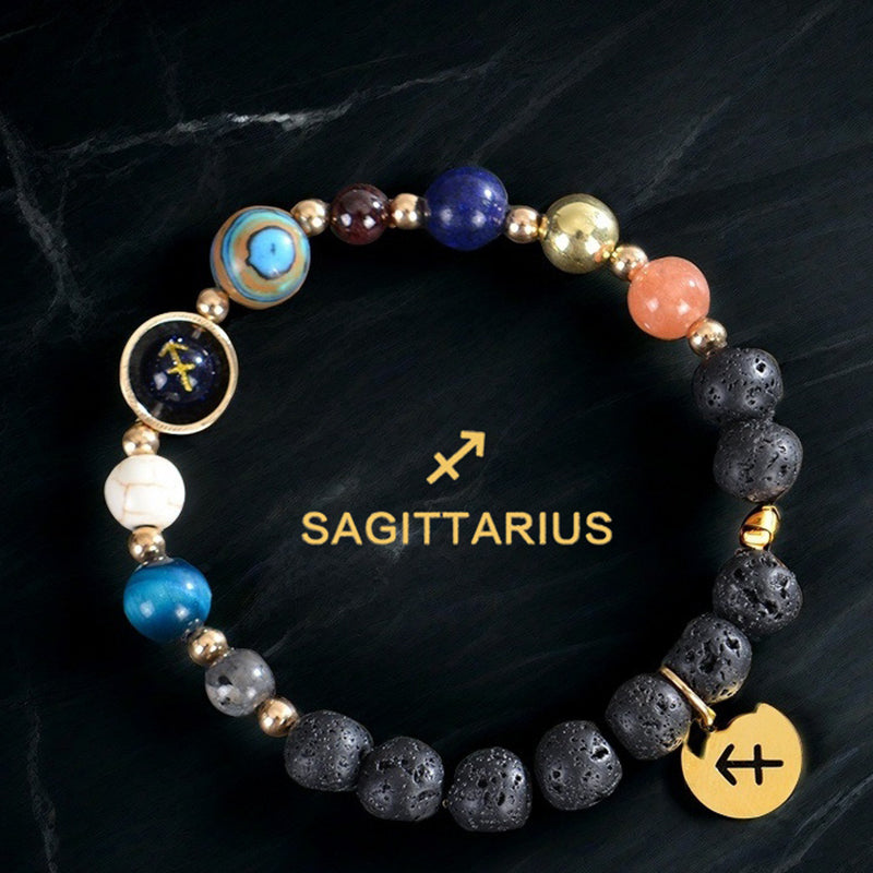 Volcanic Stone Constellation Bracelet