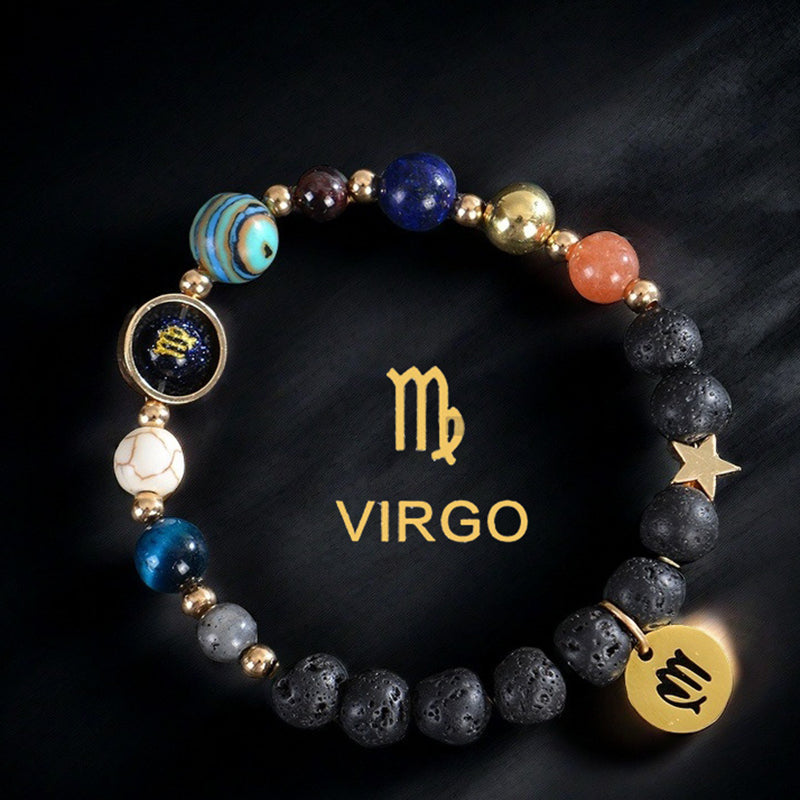 Volcanic Stone Constellation Bracelet