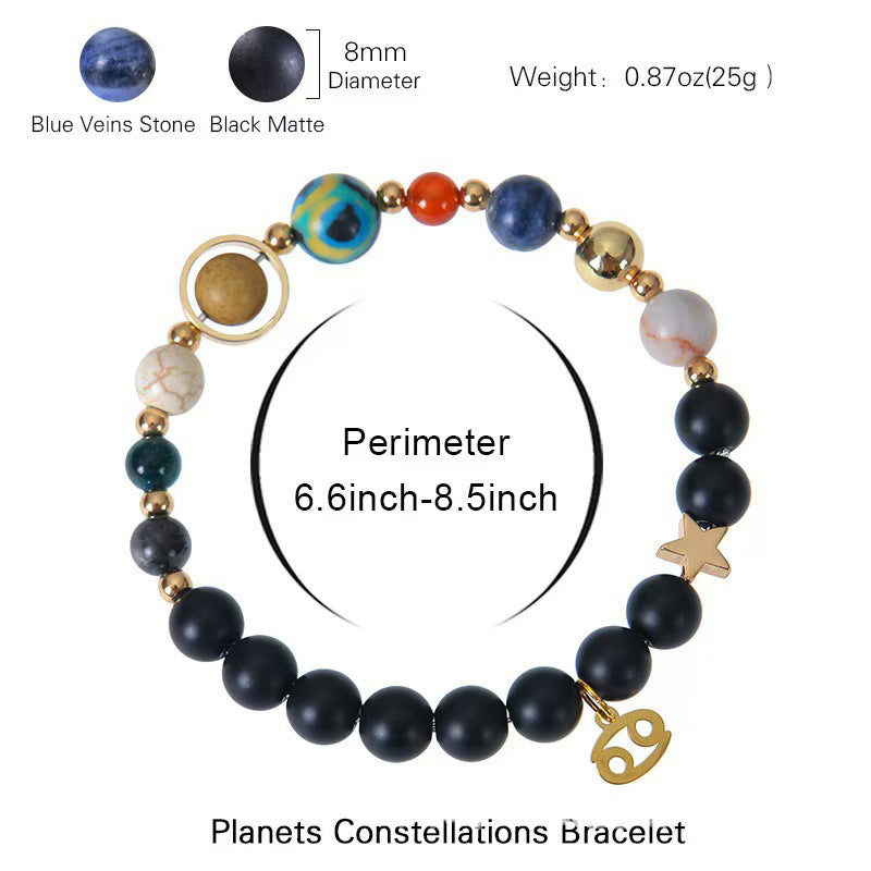 Volcanic Stone Constellation Bracelet