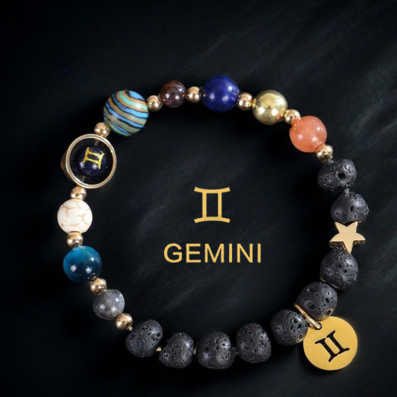 Volcanic Stone Constellation Bracelet