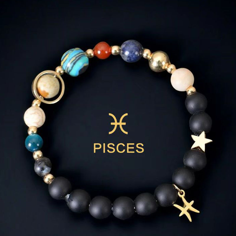 Volcanic Stone Constellation Bracelet