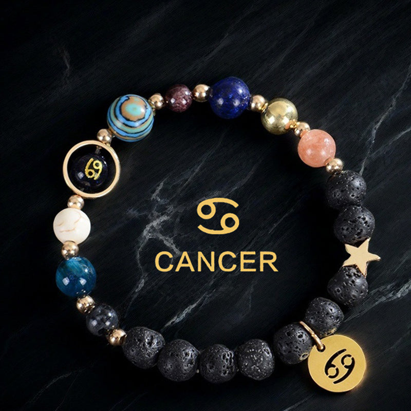 Volcanic Stone Constellation Bracelet