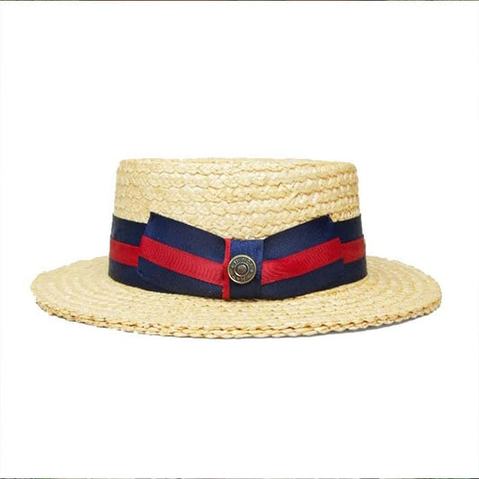 Boater Straw Boater Hat