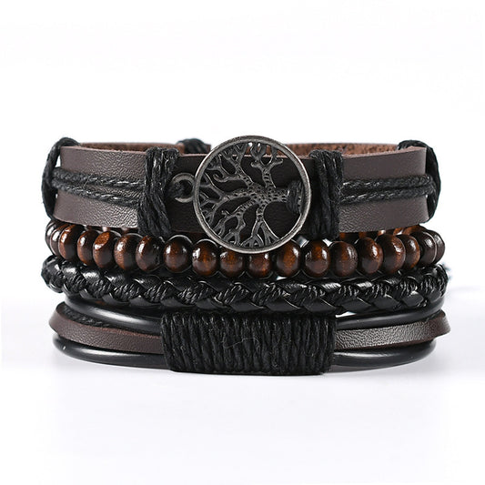 Tree of Life Leather Bracelet